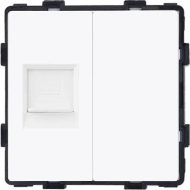Розетка комп’ютерна RJ-45 LUXION біла